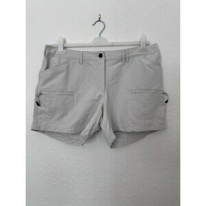 Musto Women's Shorts Sz 14 US10 Elastic Waist Adjustable UV Cargo Boating UPF50